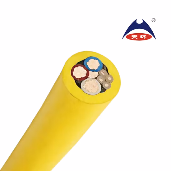 Mcp 0.66/1.14kv Pcg Tinned Copper Conductor CPE Rubber Shielded Flexible Power Cable for Coal Mining Machine