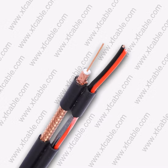 Coaxial Cable CCTV Cable Rg58 Rg59 Cable with Power RG6 Cable Data Cable CATV Cable 75ohm Communication Cable Data Cable TV Cable
