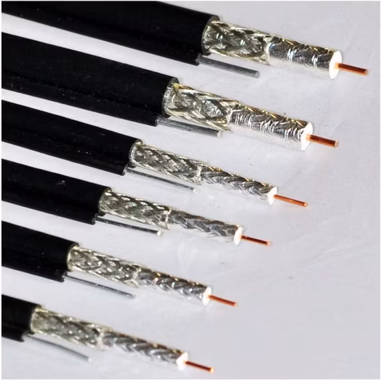 CCTV Cable 75ohm Rg Coaxial Cable Series RG6 / Rg58 / Rg11 / Rg59