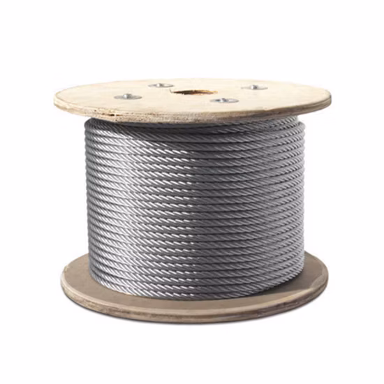 Marine Grades 316 Stainless Steel Wire Rope Aircraft Control Cable