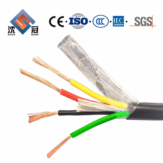 Electrical PVC Copper Electric Flexible Rubber XLPE Insulated Control Cable